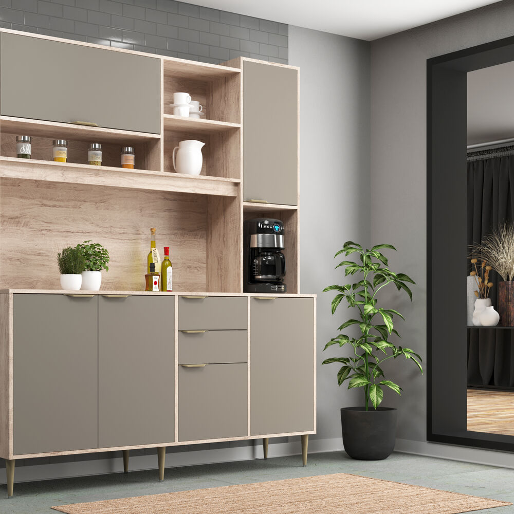 Mueble De Cocina Casaideal Parma / 6 Puertas / 2 Cajones image number 1.0